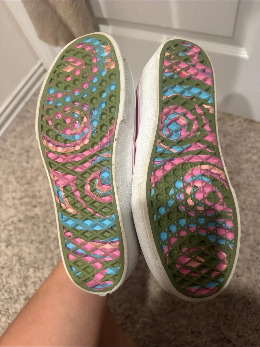 Vans Barbie Pink platform Low-Top Sneakers